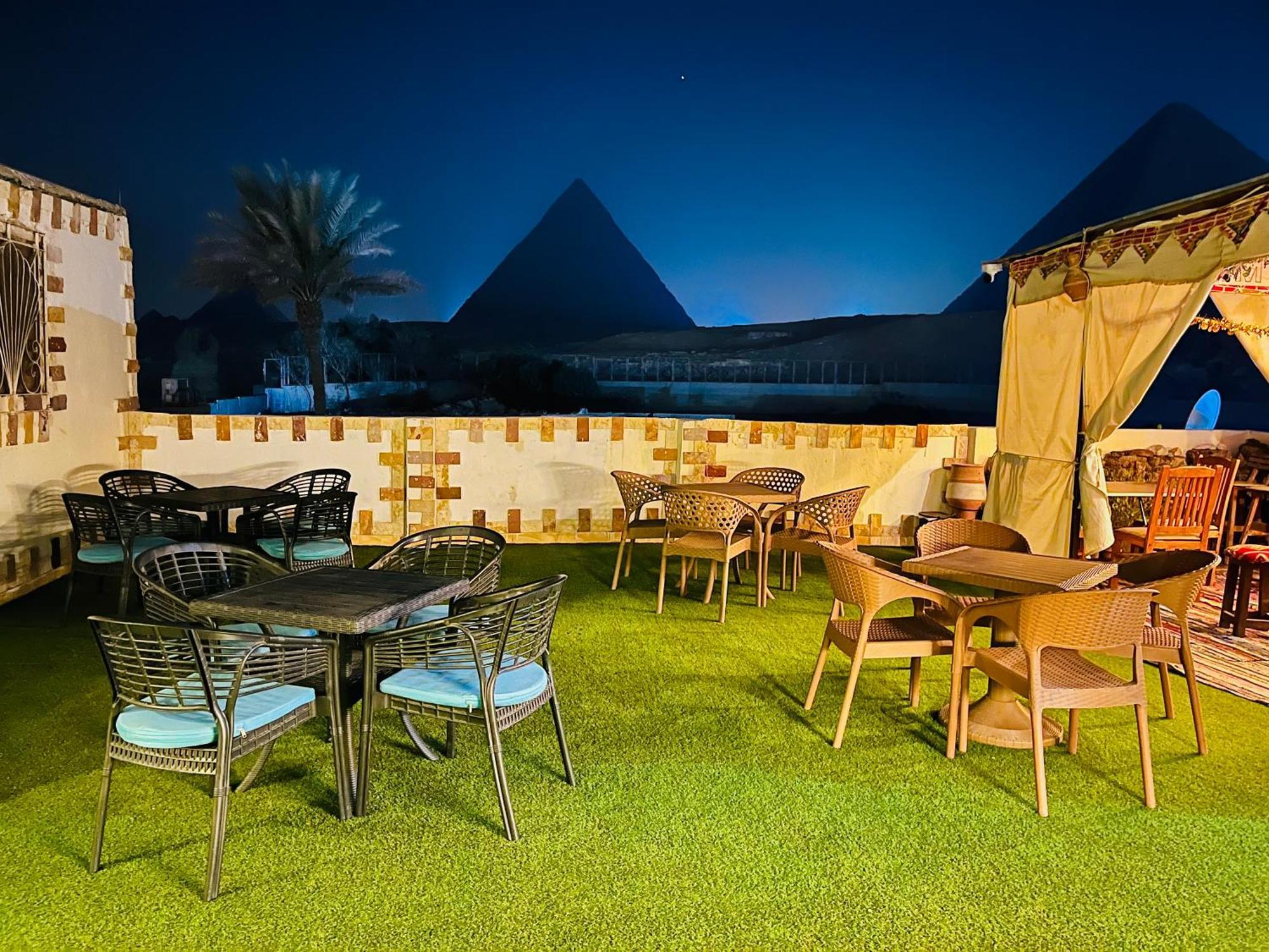 Kemet Pyramids Room View Каир Экстерьер фото