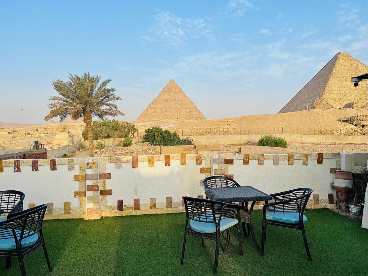 Kemet Pyramids Room View Каир Экстерьер фото
