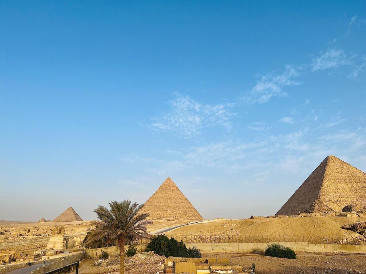Kemet Pyramids Room View Каир Экстерьер фото