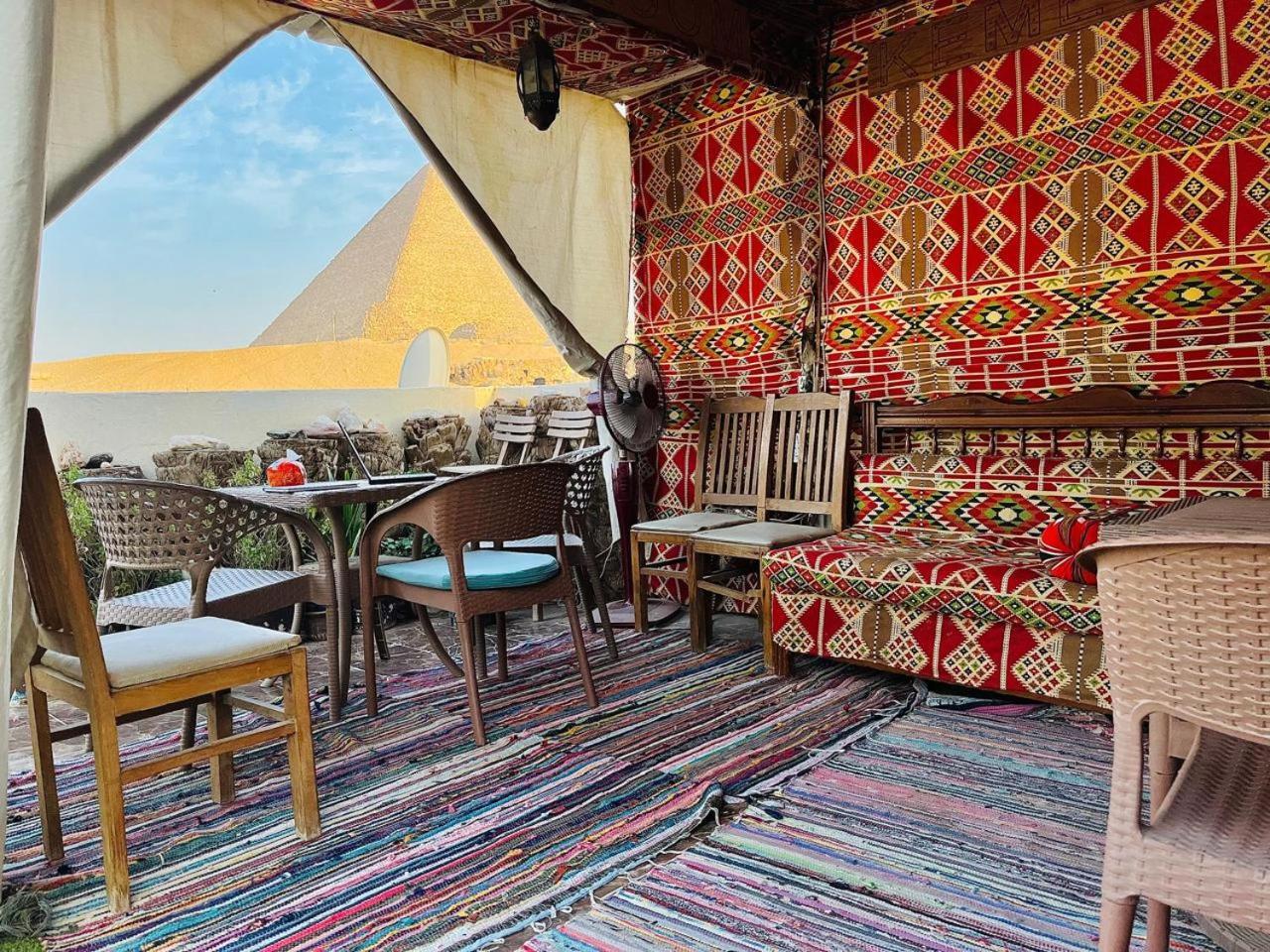 Kemet Pyramids Room View Каир Экстерьер фото