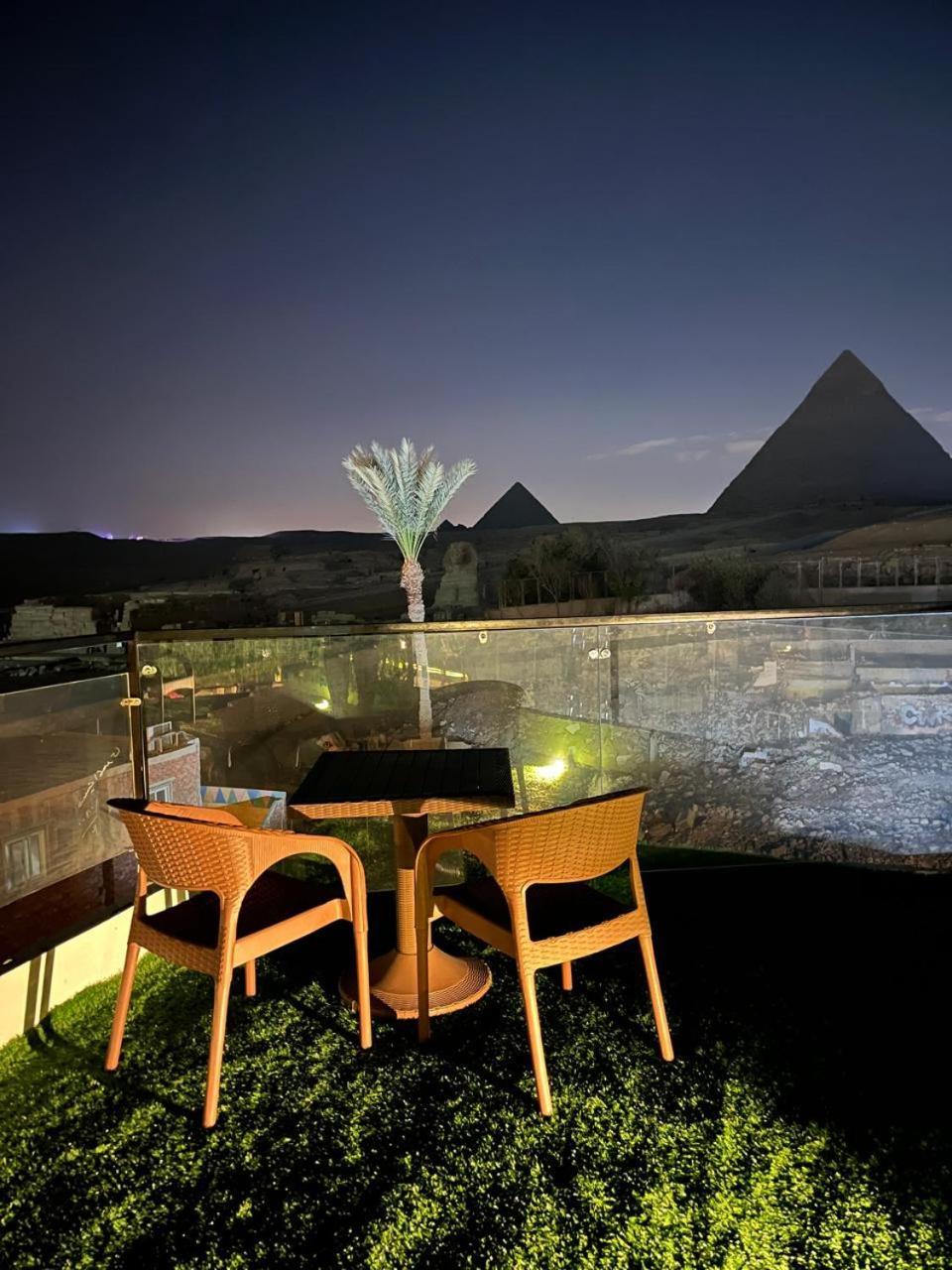 Kemet Pyramids Room View Каир Экстерьер фото
