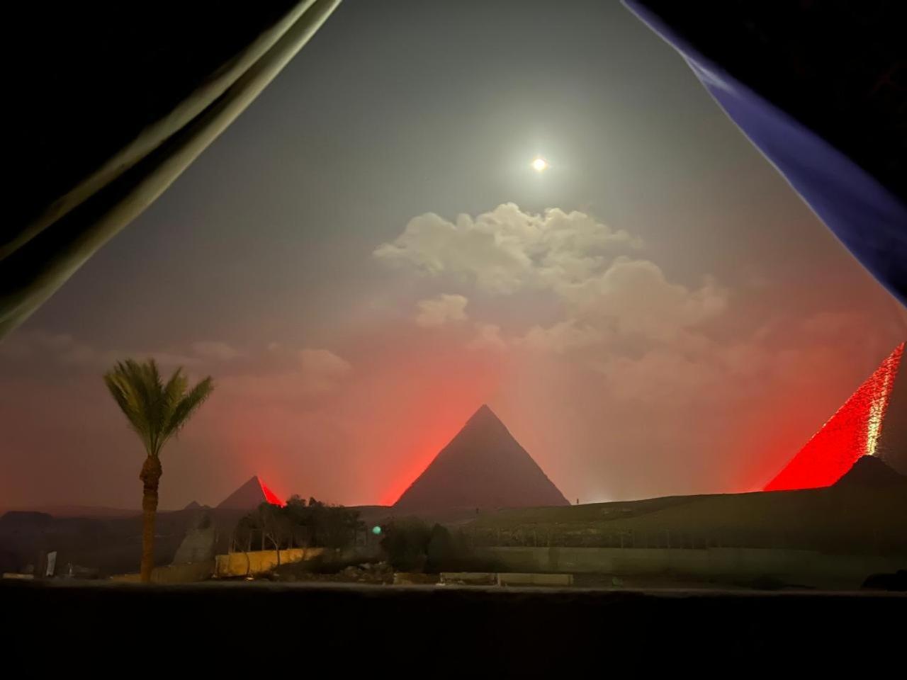 Kemet Pyramids Room View Каир Экстерьер фото