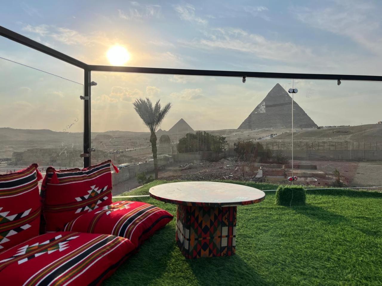 Kemet Pyramids Room View Каир Экстерьер фото
