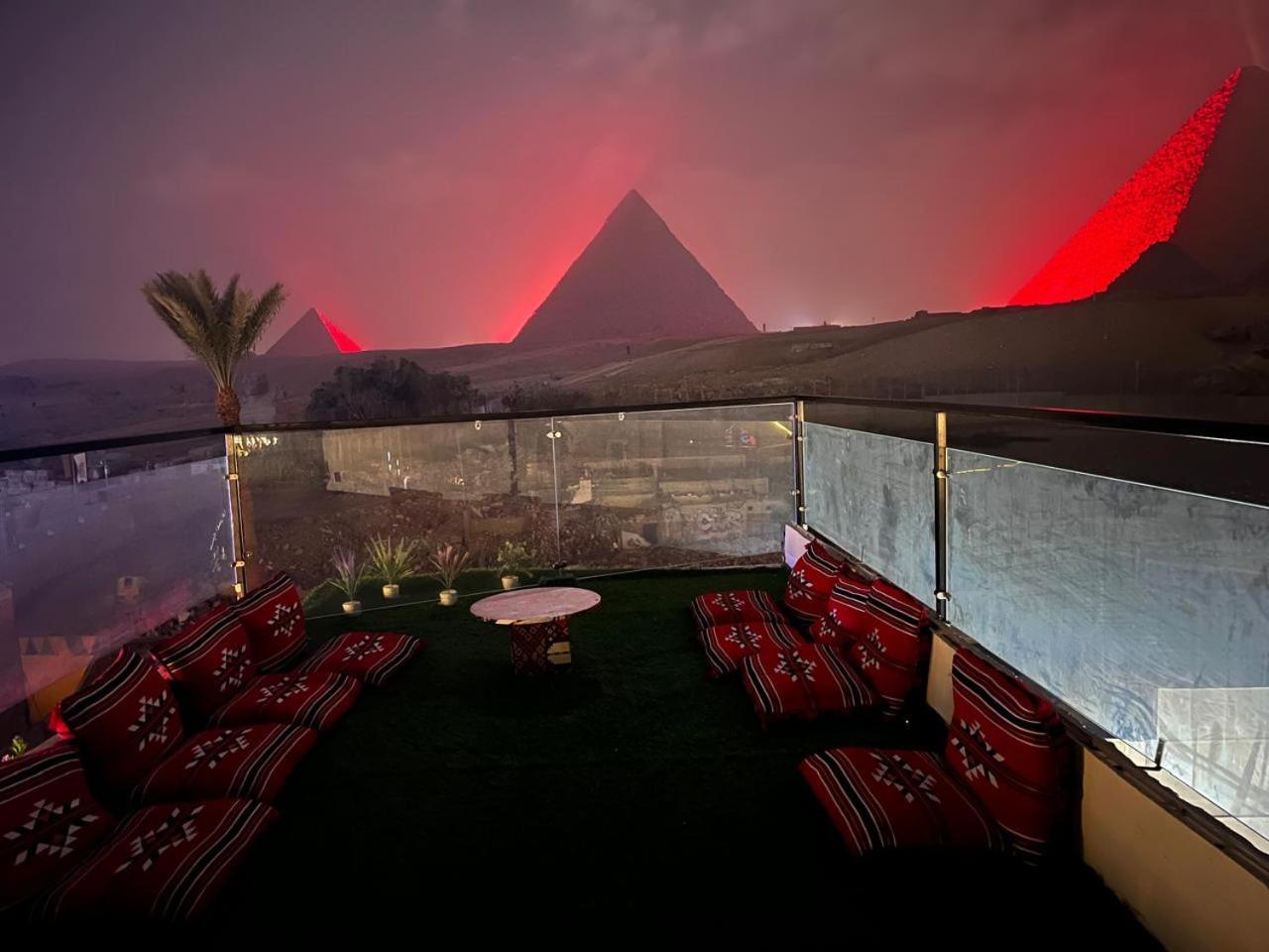 Kemet Pyramids Room View Каир Экстерьер фото