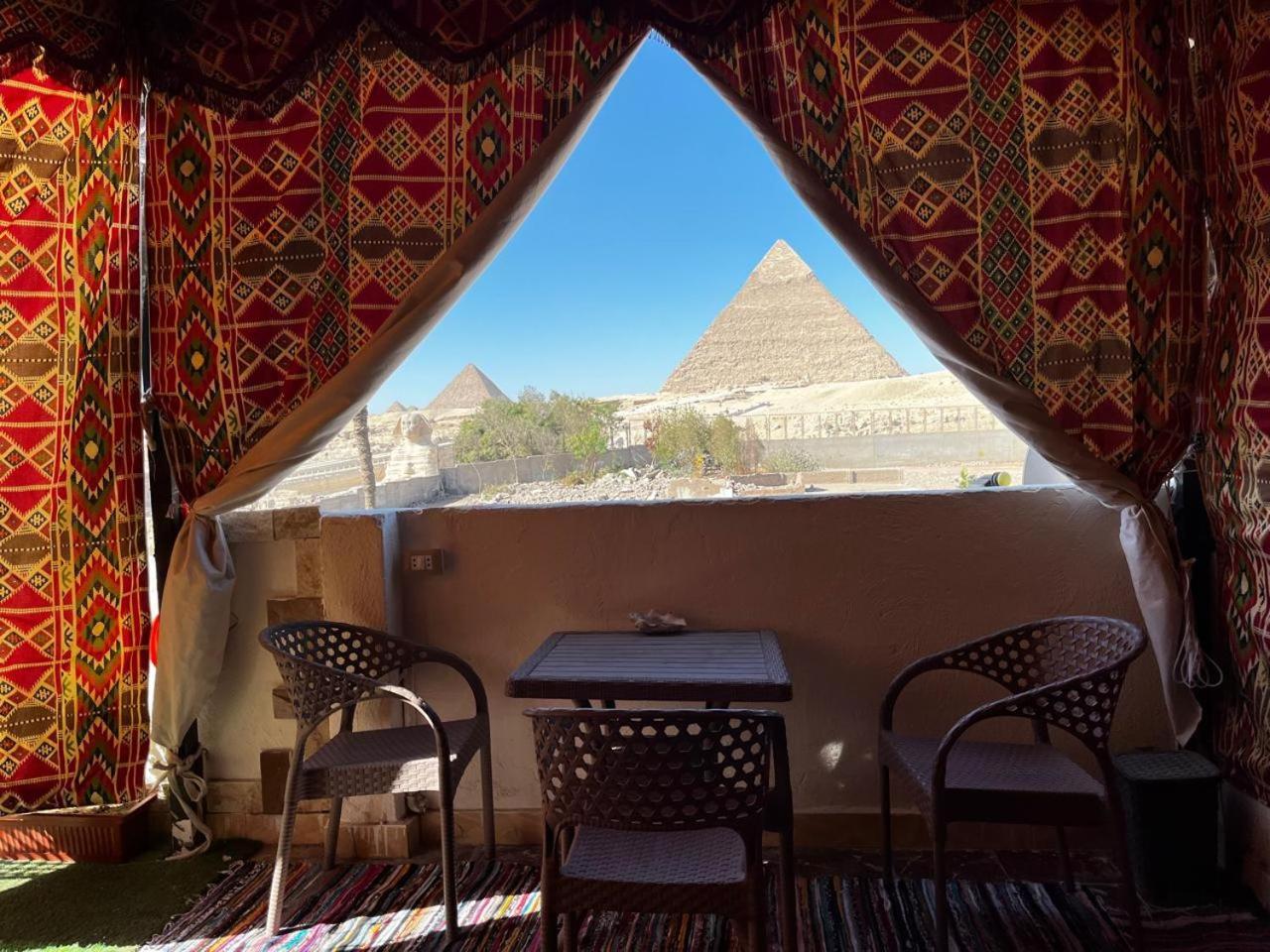 Kemet Pyramids Room View Каир Экстерьер фото