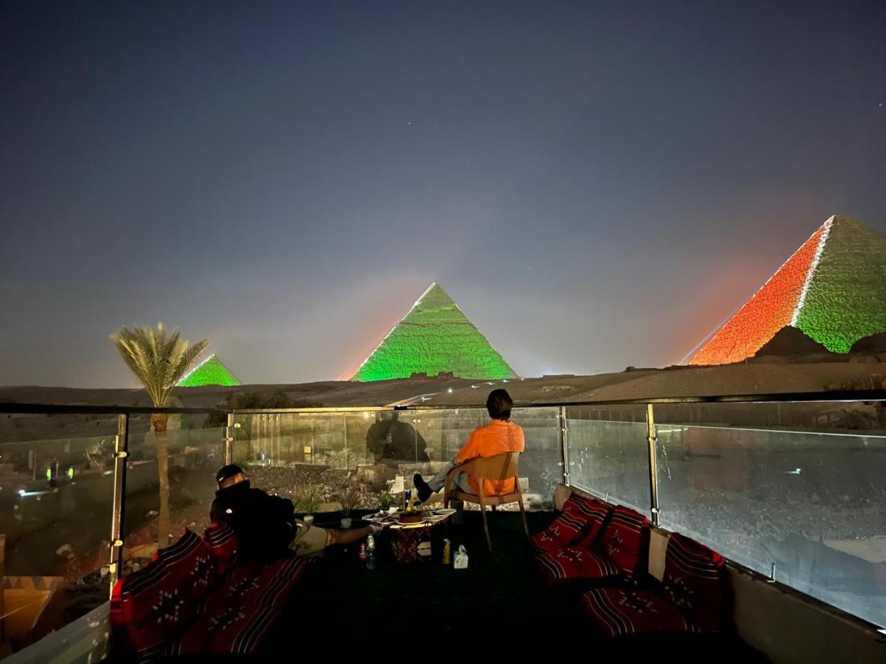 Kemet Pyramids Room View Каир Экстерьер фото