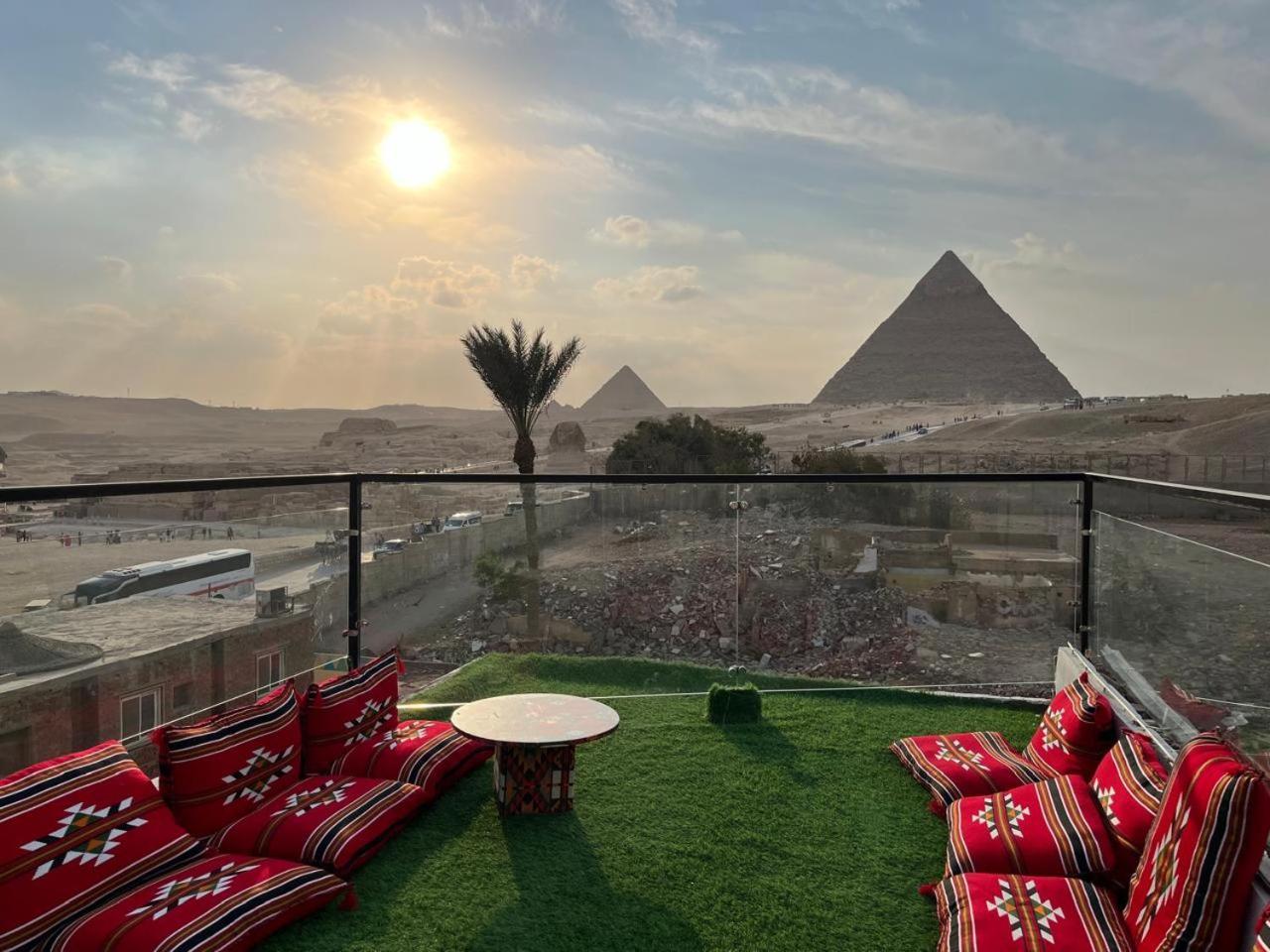 Kemet Pyramids Room View Каир Экстерьер фото