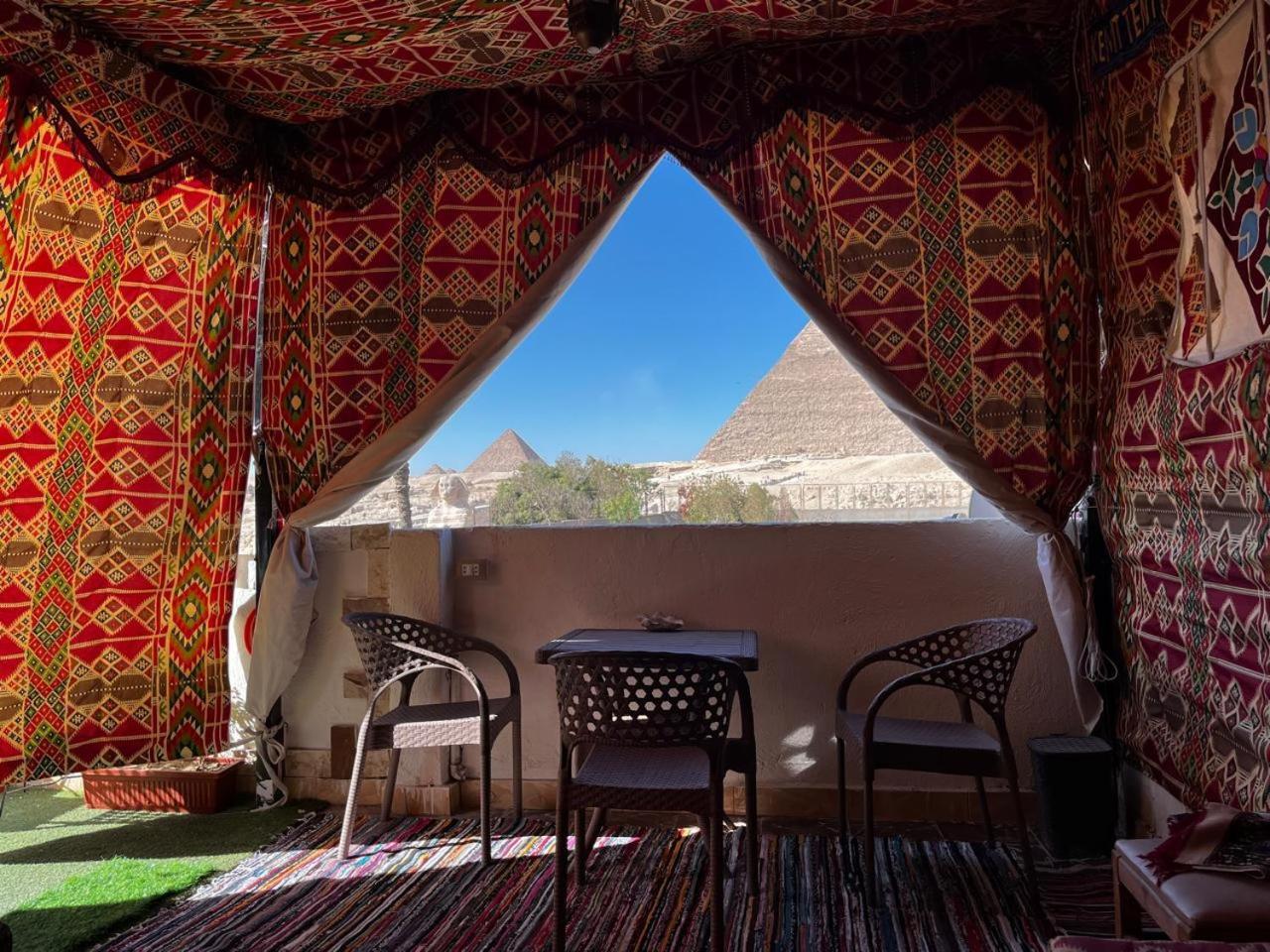 Kemet Pyramids Room View Каир Экстерьер фото